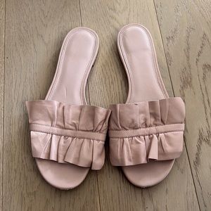 Michael Kors leather sandals